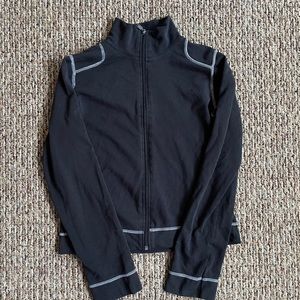 Black zip up